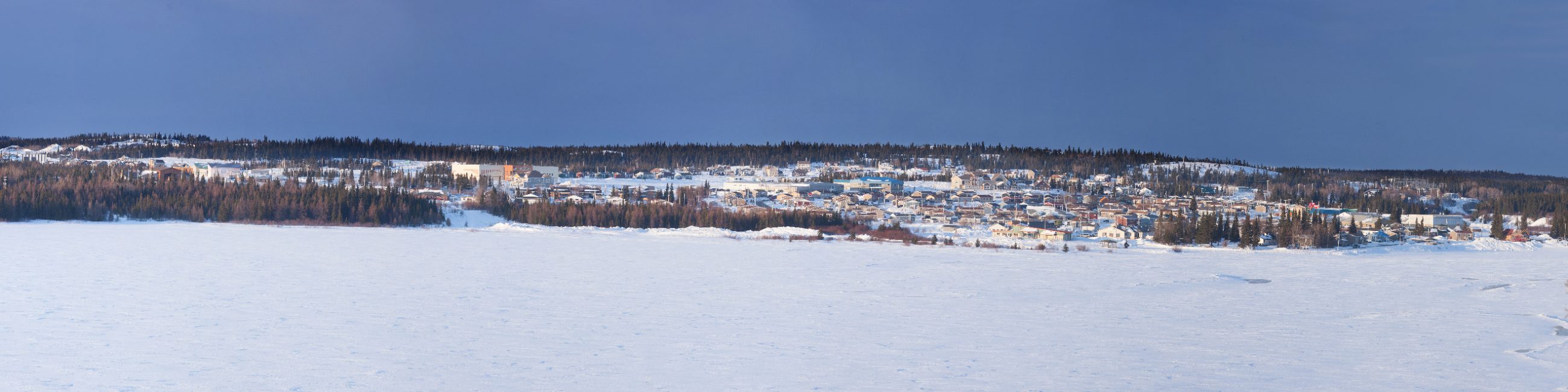 Wemindji winter panorama