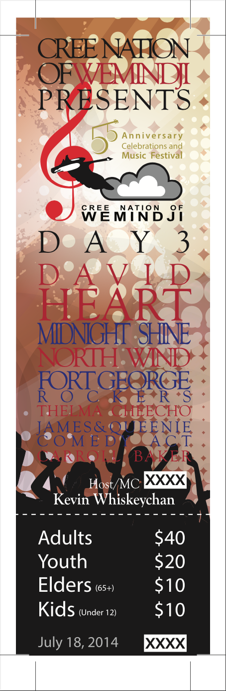Wemindji 55th Anniversary — Day 3 ticket